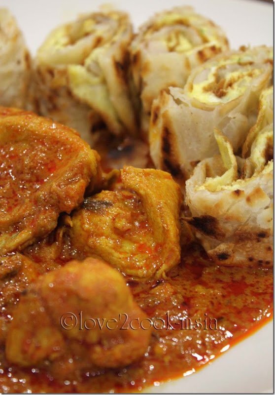 egg paratha rolls with yogurt chicken curry ii...?, Recipe Petitchef