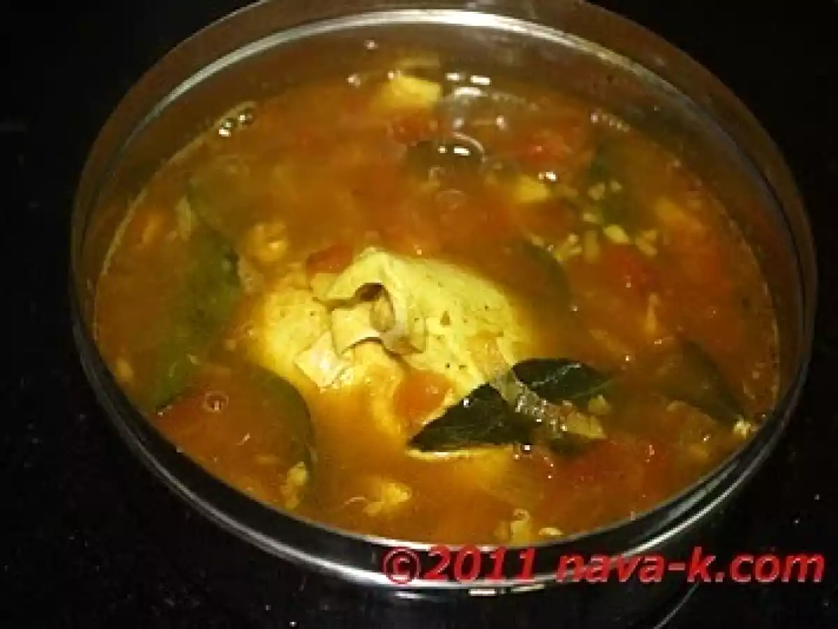 Egg Rasam (Indian Soup)