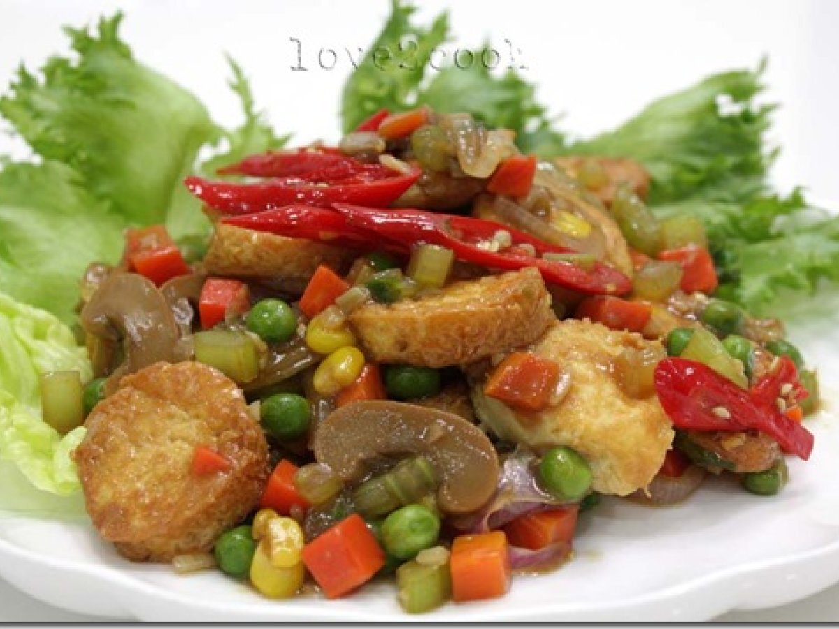 Egg Tofu Mixed Vege - photo 4