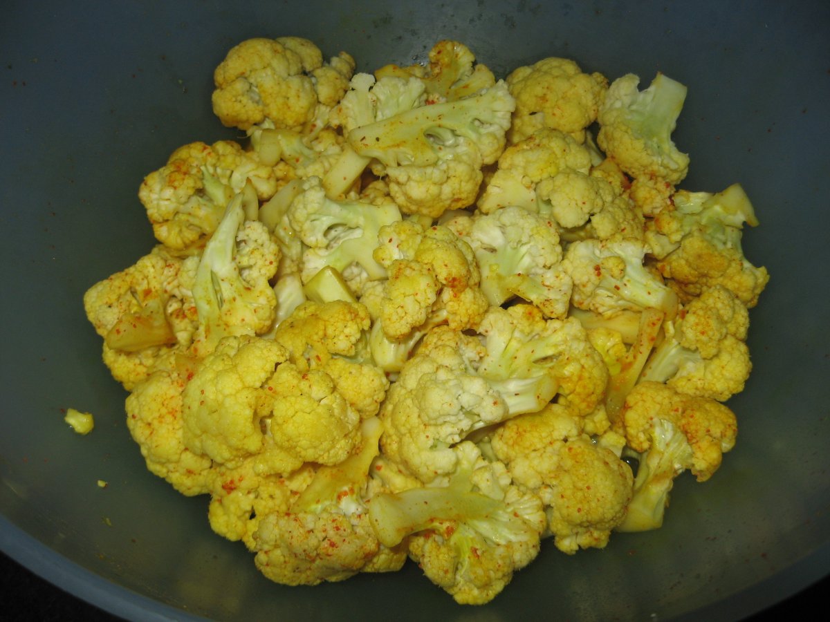 Egg wrapped cauliflower - photo 3