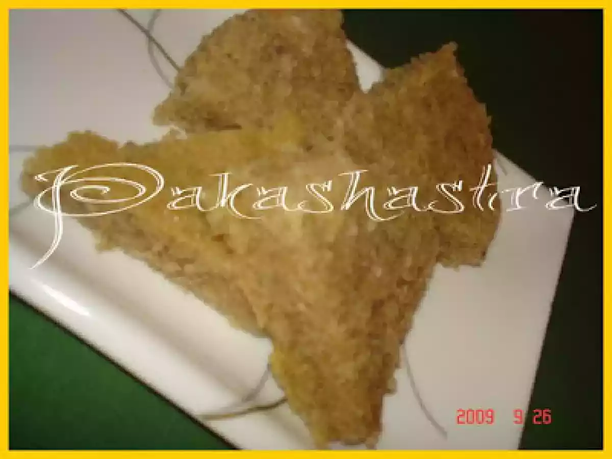 Eggless Banana Cake