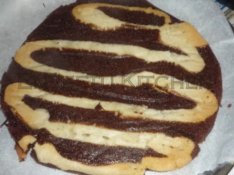 Eggless Biscuit Joconde Imprime/Entremet - The Daring Bakers Challenge January 2011, photo 1