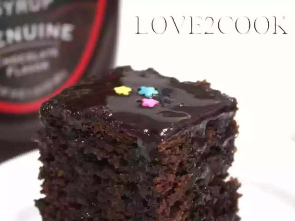 Eggless Moist Chocolate Cake - photo 3