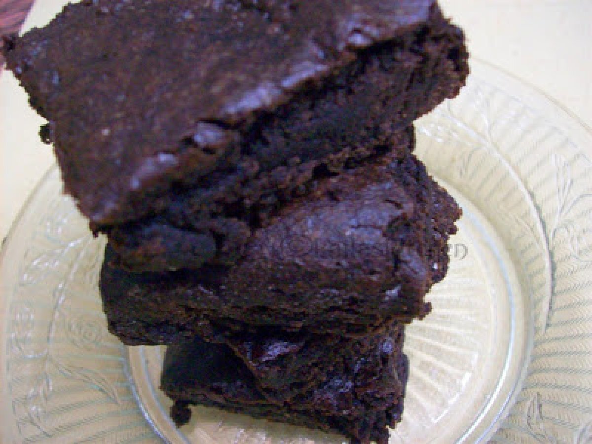 Eggless Multigrain Brownies - photo 2