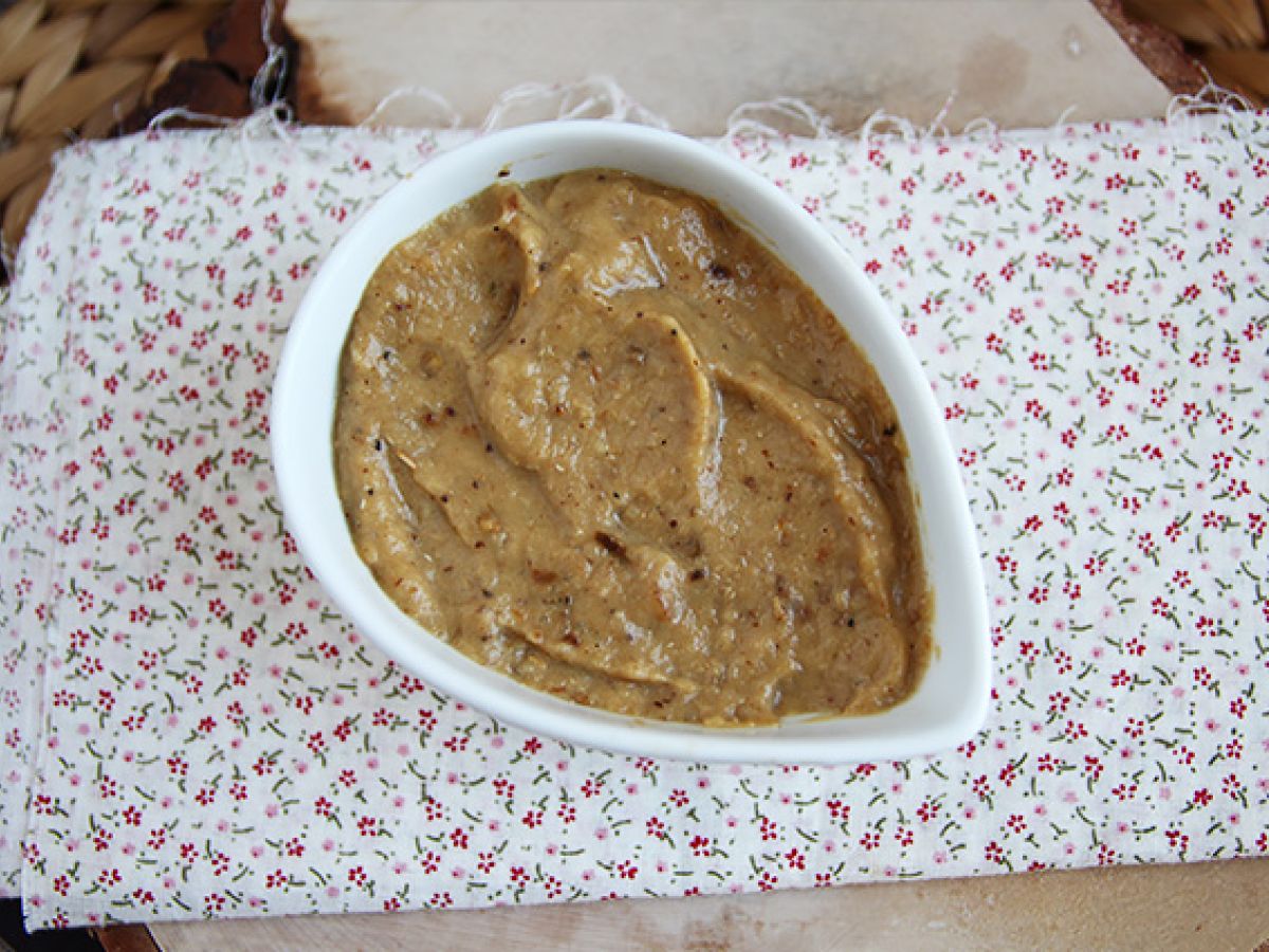 Eggplant caviar dip