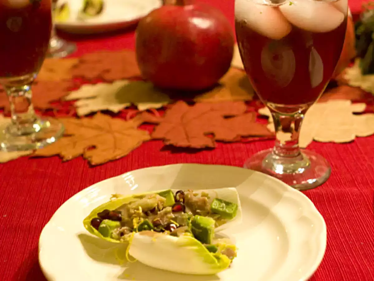 Endive Boats with Avocado, Pomegranate, & Crab Salad Gluten - photo 5
