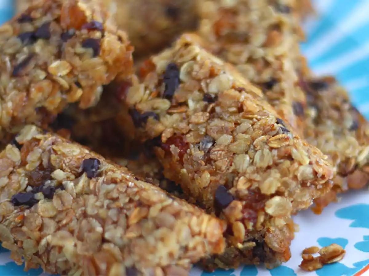 Energy granola bars - video recipe! - photo 3