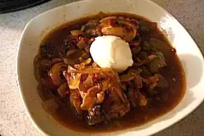 Ethiopian stew (doro wot)