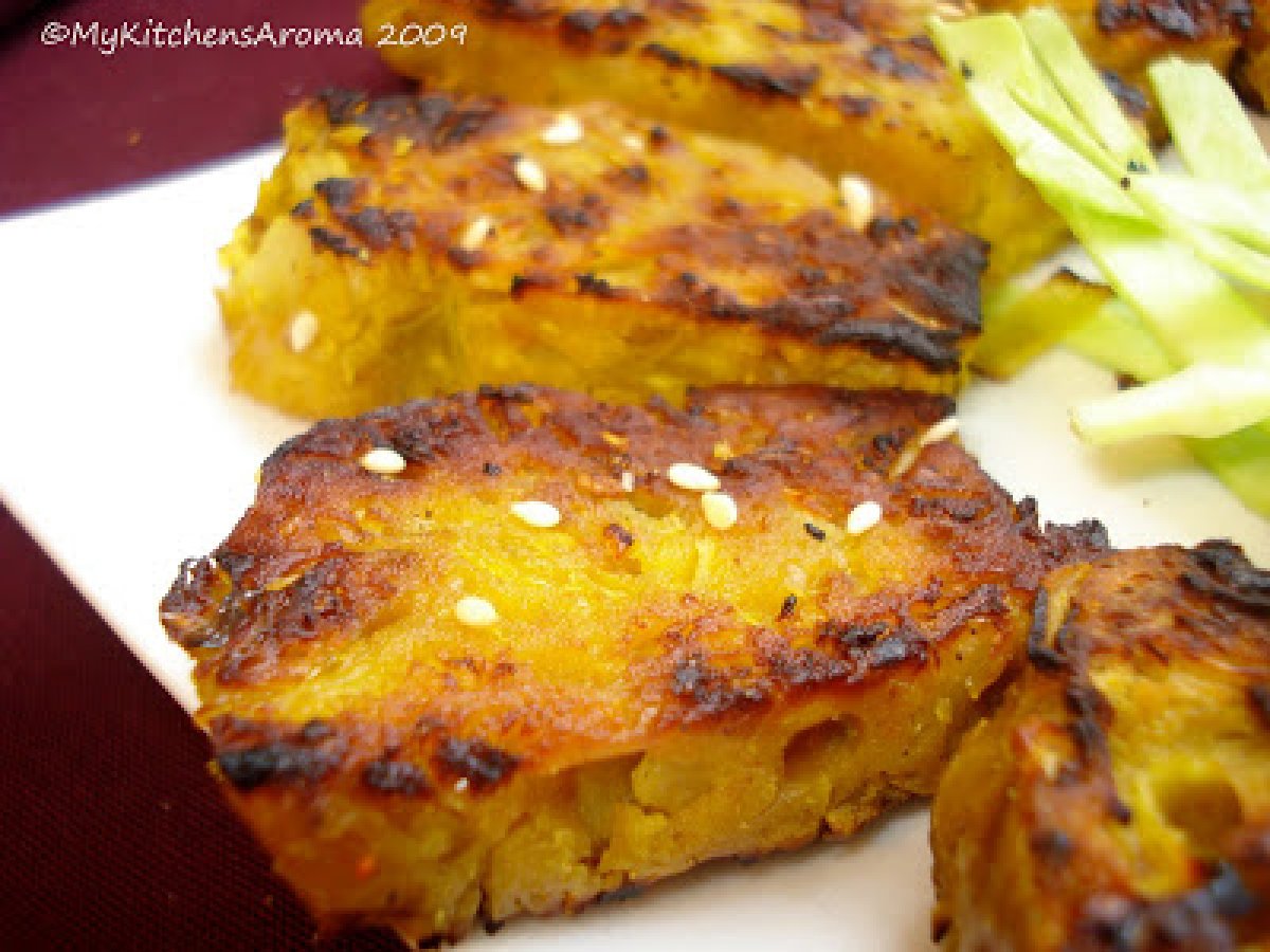 Everyday Cooking'- Kobi chi vadi/ Steamed cabbage and gram flour rolls - photo 2