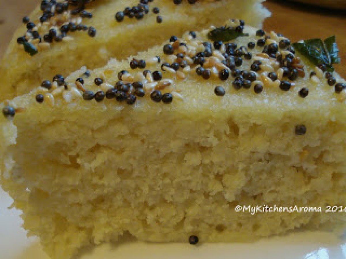 Everyday cooking - Mix Daal Dhokla/ Idli (Steamed rice and lentil cakes) - photo 4