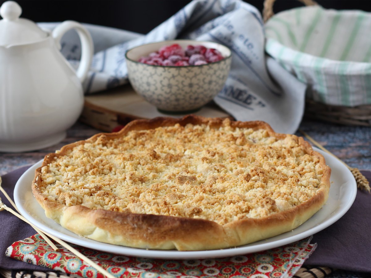 Express crumble tart with red berries - photo 3