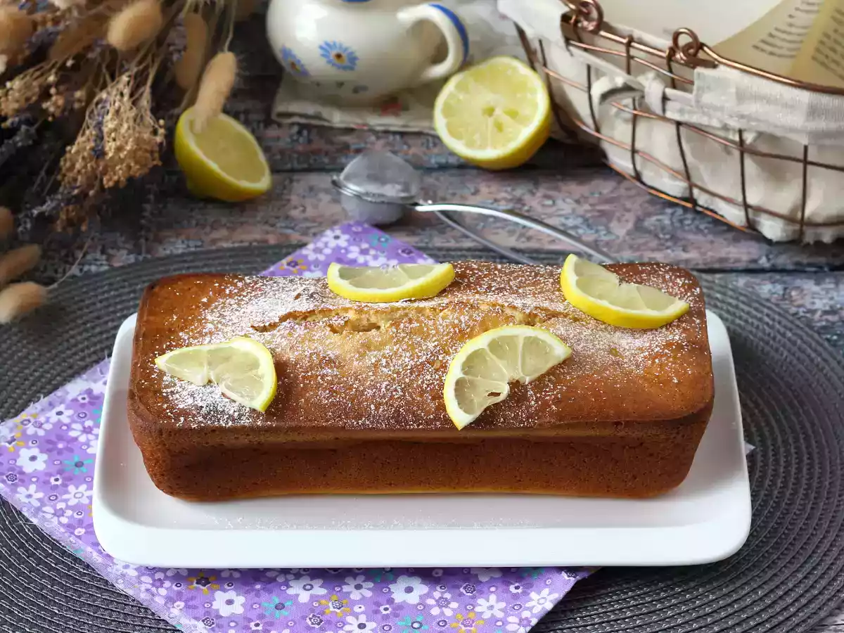 Express lemon cake in a blender! - photo 3