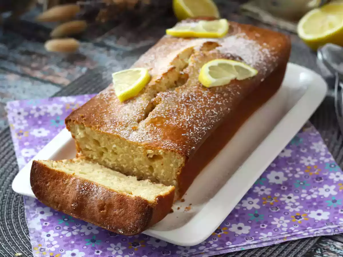 Express lemon cake in a blender! - photo 4