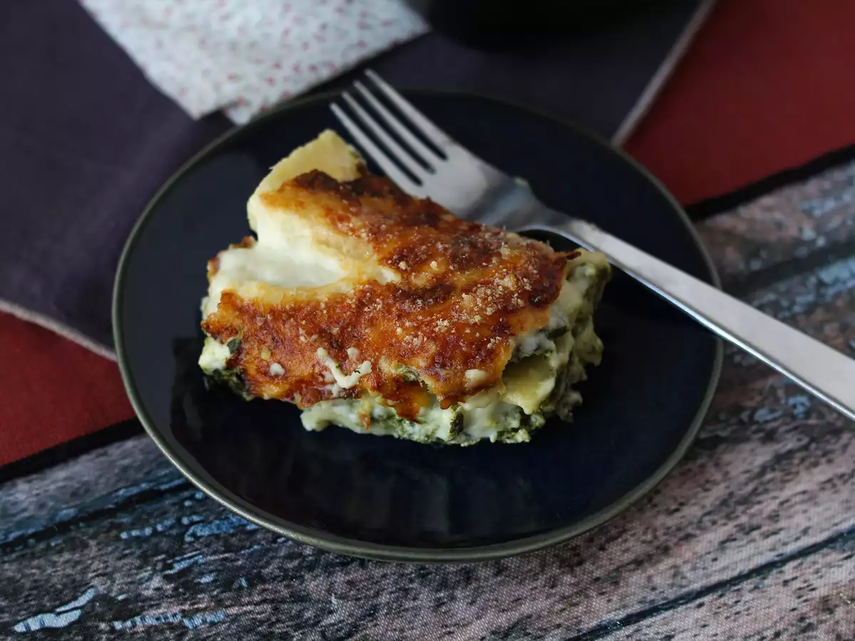 Extra-creamy ricotta and spinach lasagna - photo 4