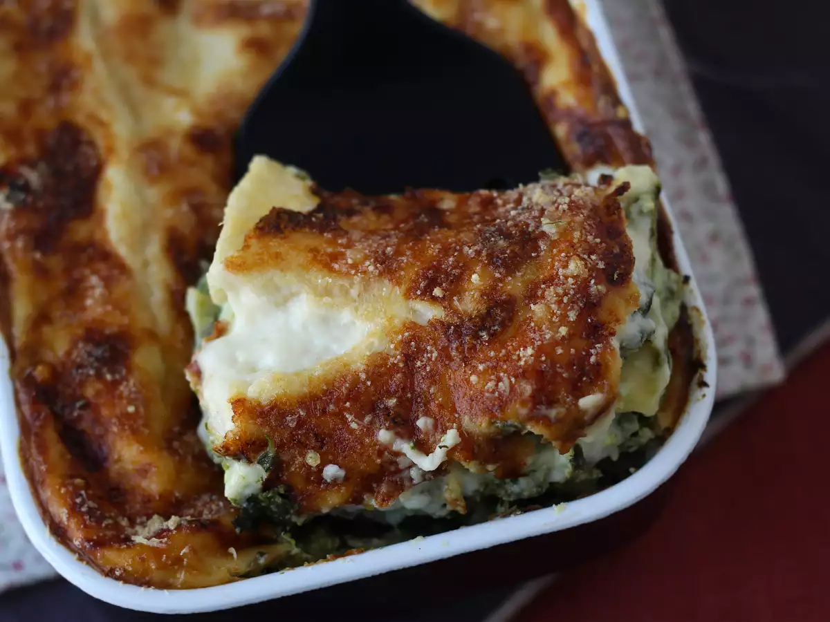 Extra-creamy ricotta and spinach lasagna - photo 5