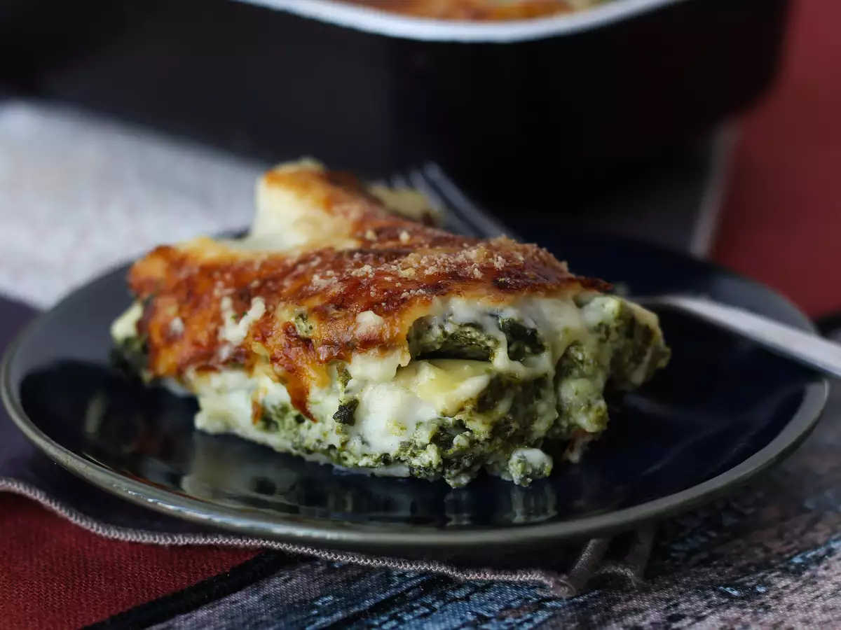 Extra-creamy ricotta and spinach lasagna - photo 7