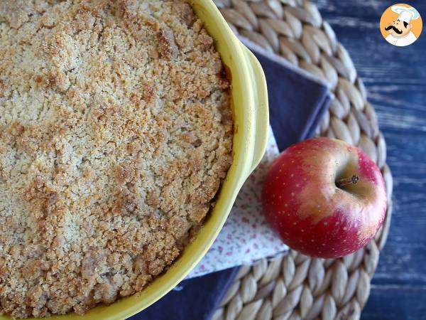 Extra crunchy and melting apple pear crumble - photo 4