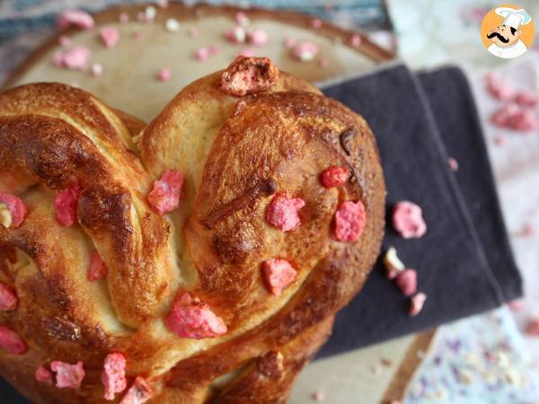 Extra soft heart-shaped brioches for valentine's day - photo 2