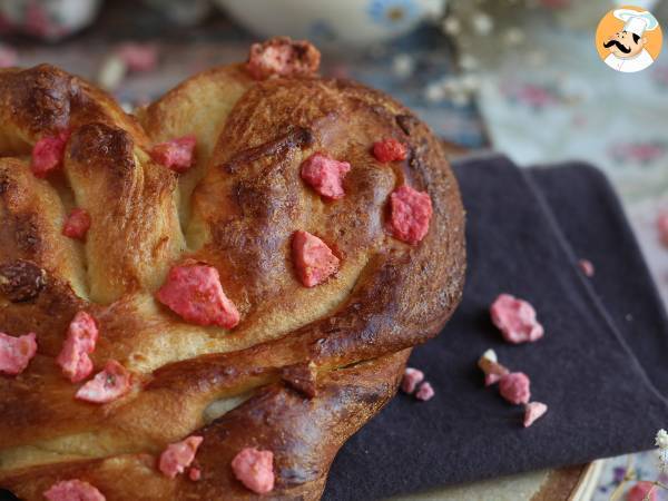 Extra soft heart-shaped brioches for valentine's day - photo 7