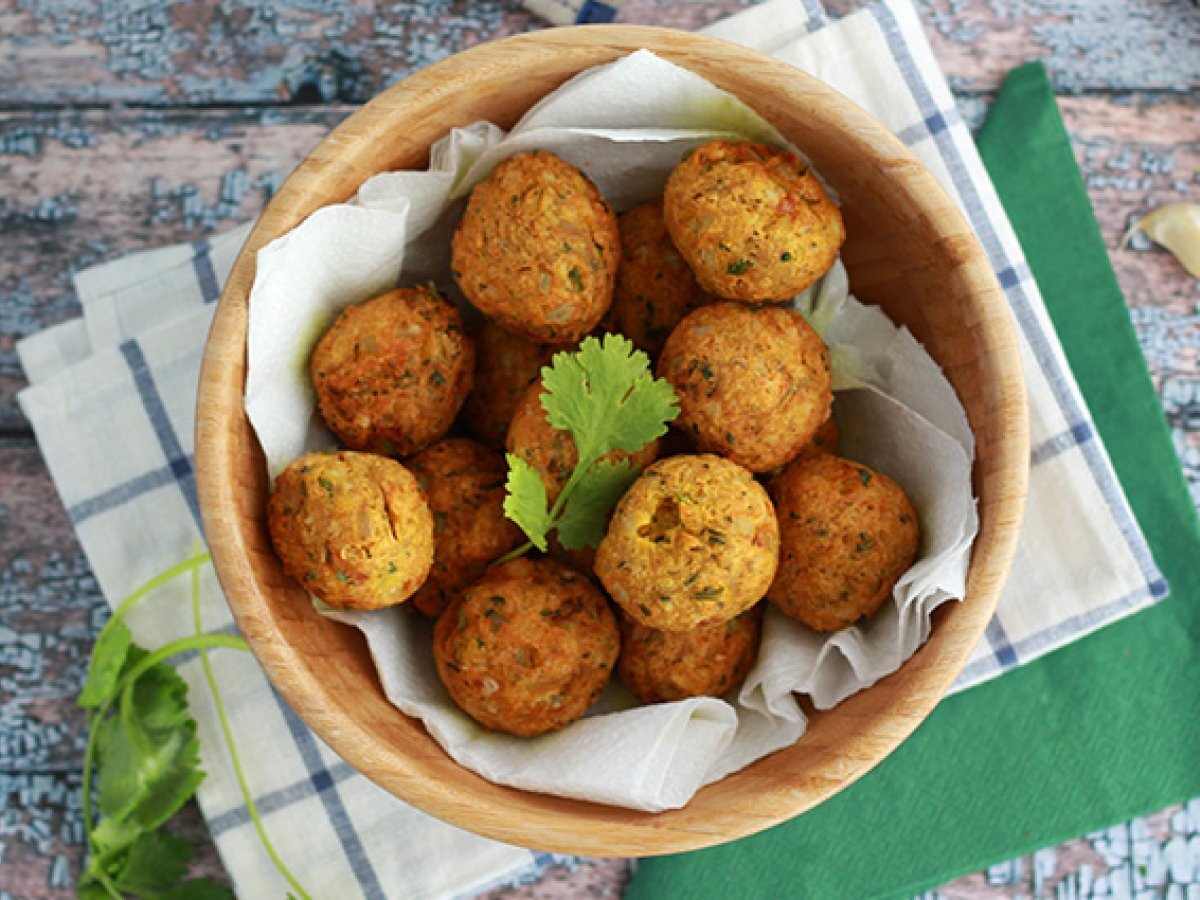 Falafel, a quick and easy recipe