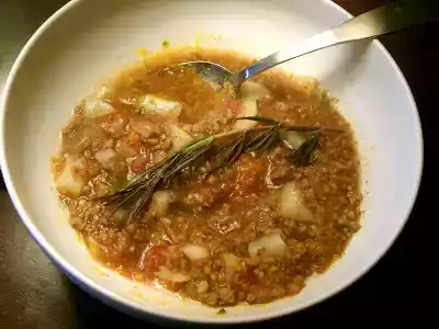 Fall hamburger soup recipe