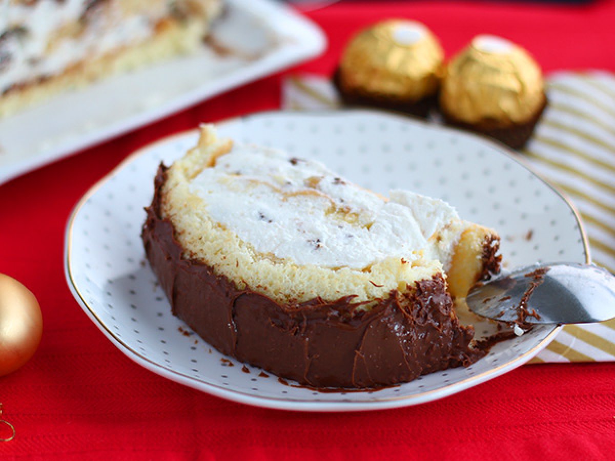 Ferrero Rocher Yule Log - Video recipe! - photo 3