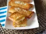Feta saganaki, the greek recipe for crispy feta and honey, photo 2