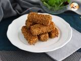 Feta sticks with sesame seeds, photo 1