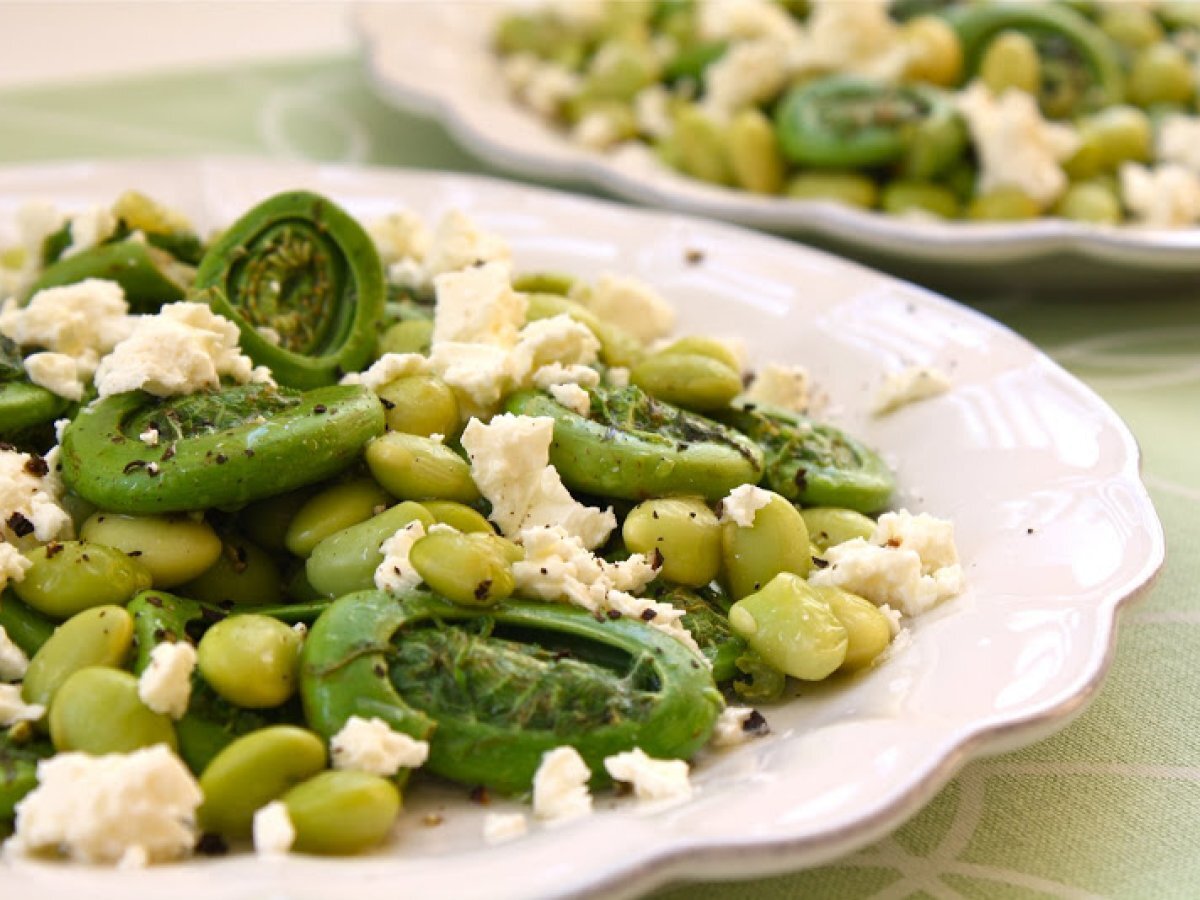 Fiddlehead Fern And Edamame Salad - photo 2