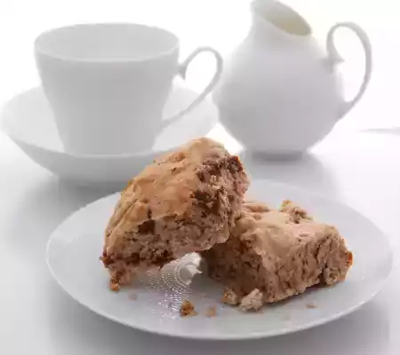 Fig, walnuts and orange blossom scones recipe