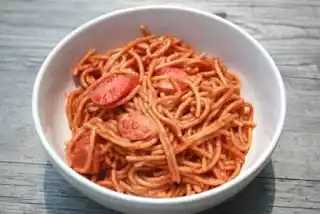 Filipino spaghetti