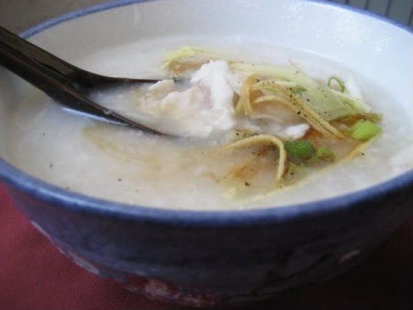 Fish Congee Recipe (Cod)