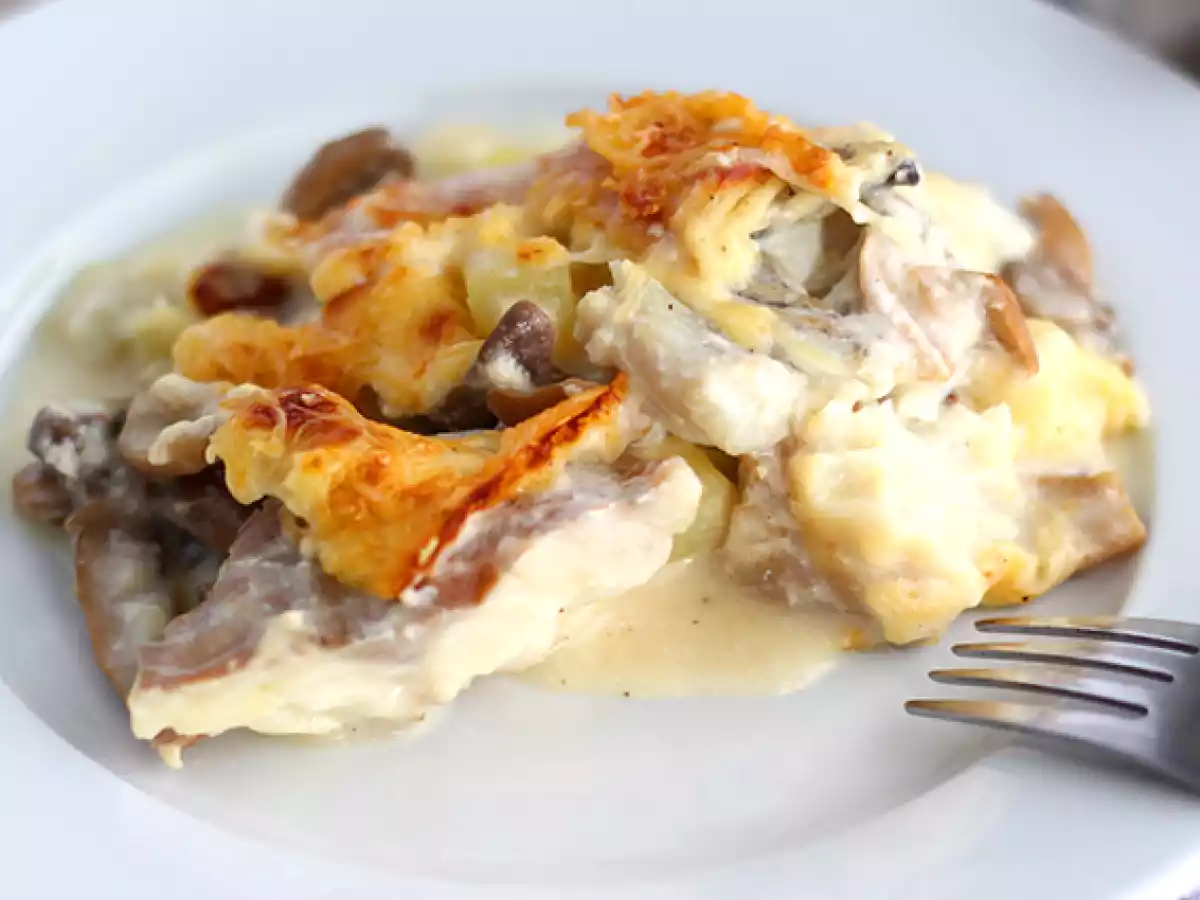 Fish gratin: a simple and easy recipe - photo 5