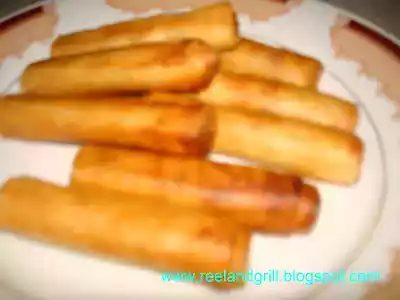 Fish shanghai recipe (fish spring roll)