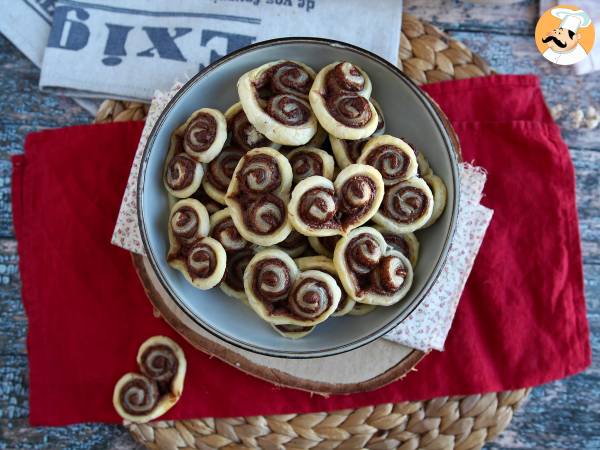 Flaky nutella hearts for valentine's day - photo 2