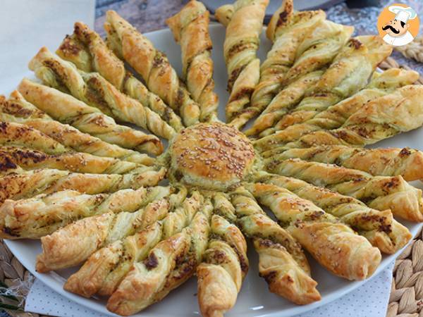 Flaky pesto star bread - photo 4