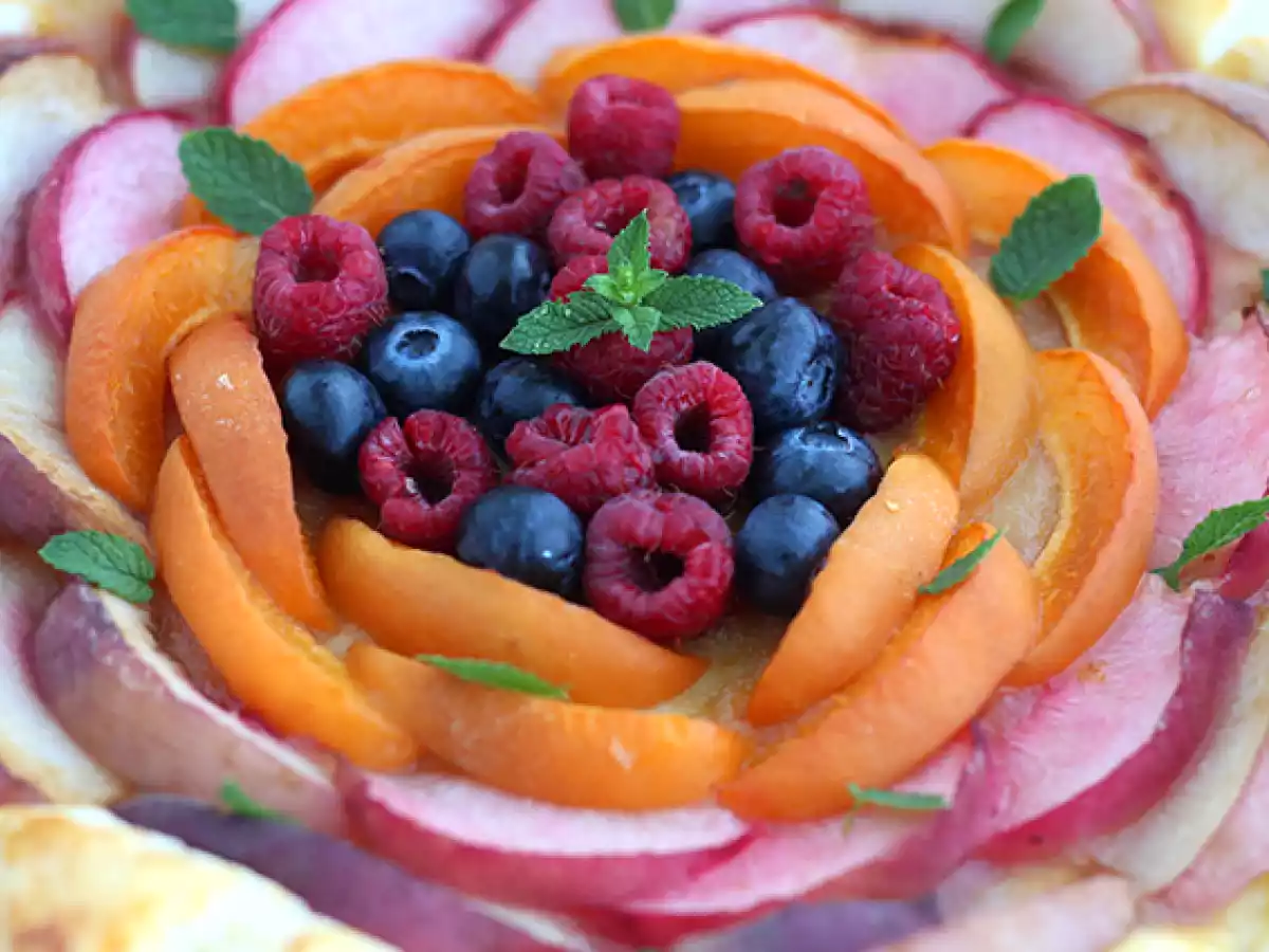 Flaky star fruit tart - photo 2