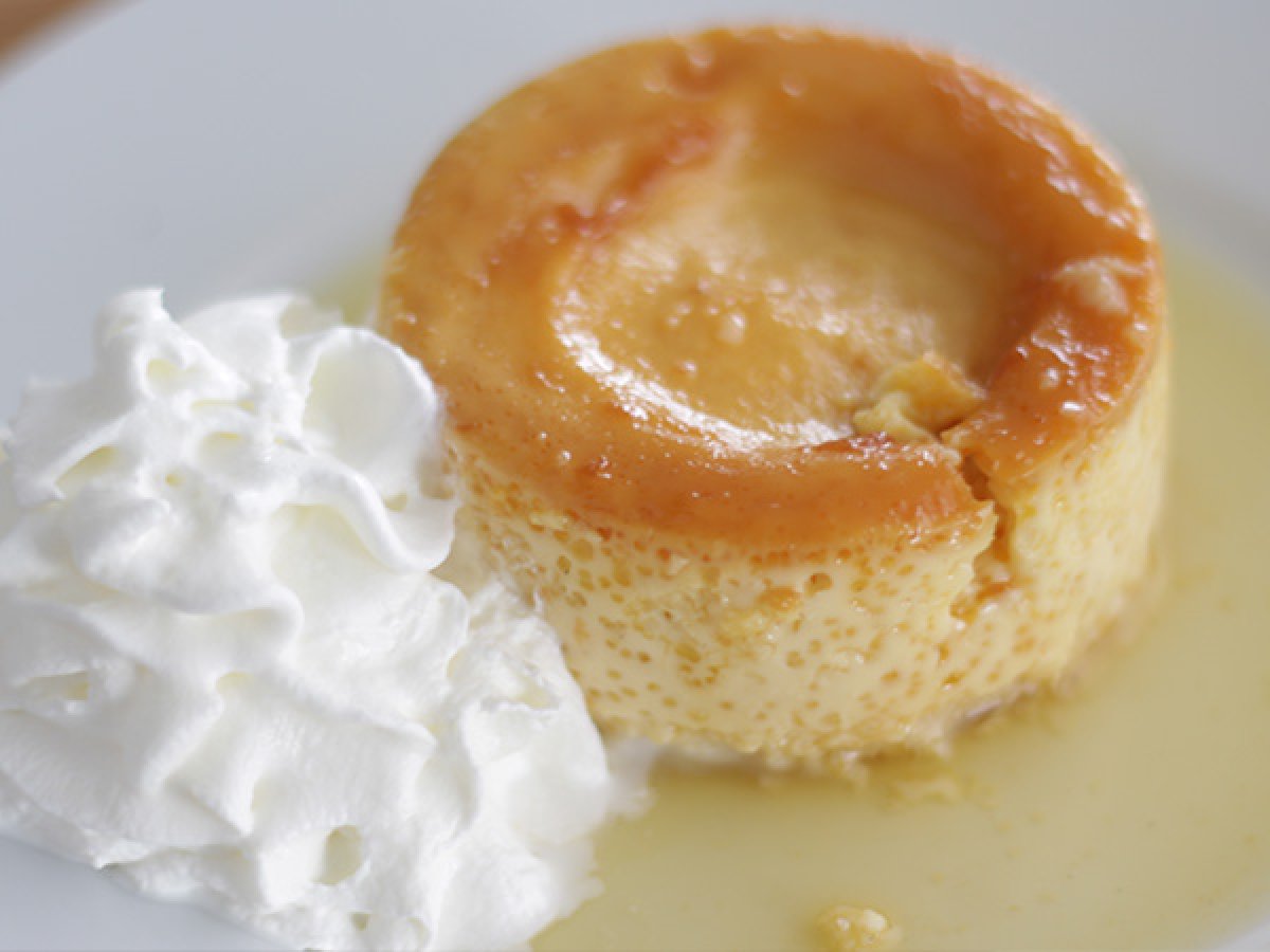 Flan with mascarpone - Video recipe !