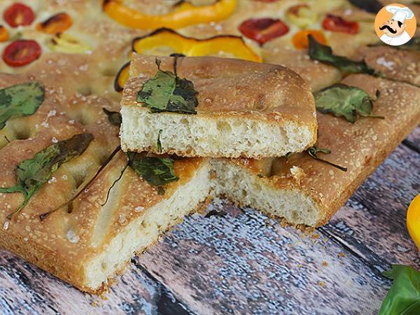 Floral focaccia - focaccia art - photo 4