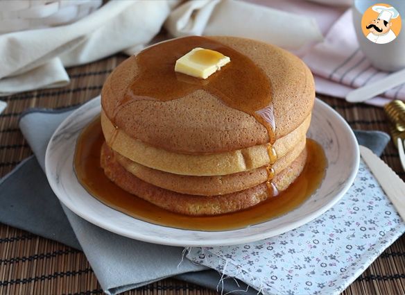 Fluffy pancakes - japanese pancakes - Recipe Petitchef