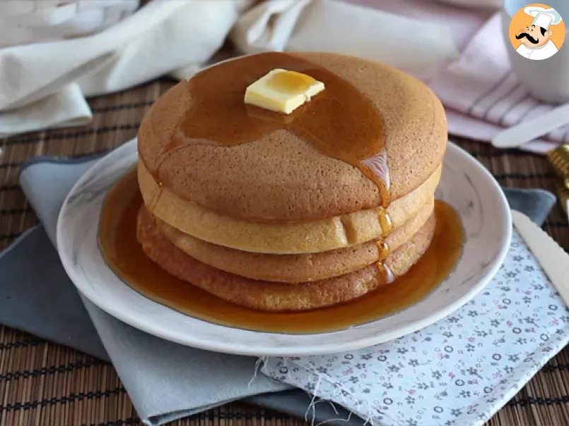 Fluffy pancakes - japanese pancakes, photo 1