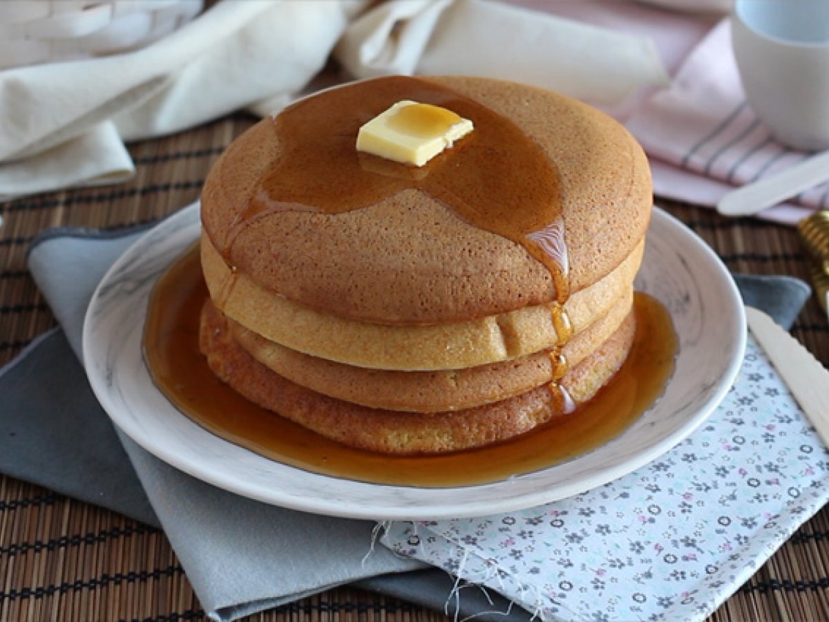 Fluffy pancakes - japanese pancakes