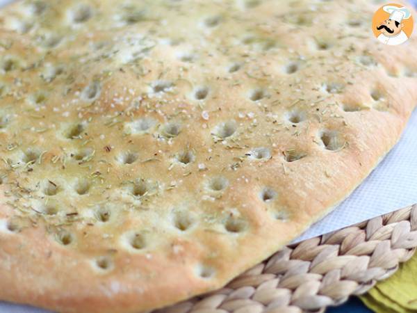 Focaccia, the italian bread with rosemary - photo 2