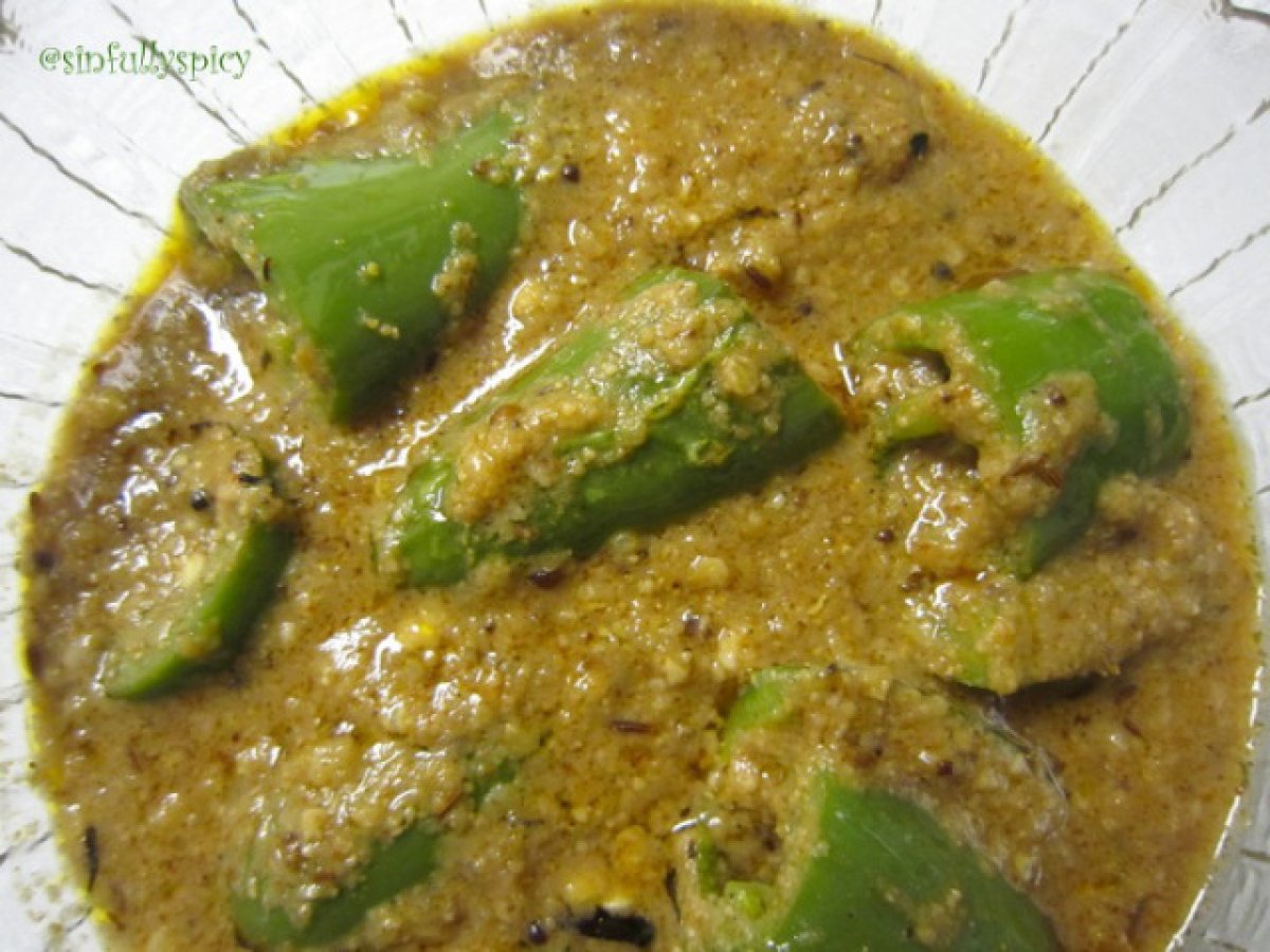 For Spice Lovers:Mirchi Ka Salan/Green Chillies in Peanut-Sesame Sauce