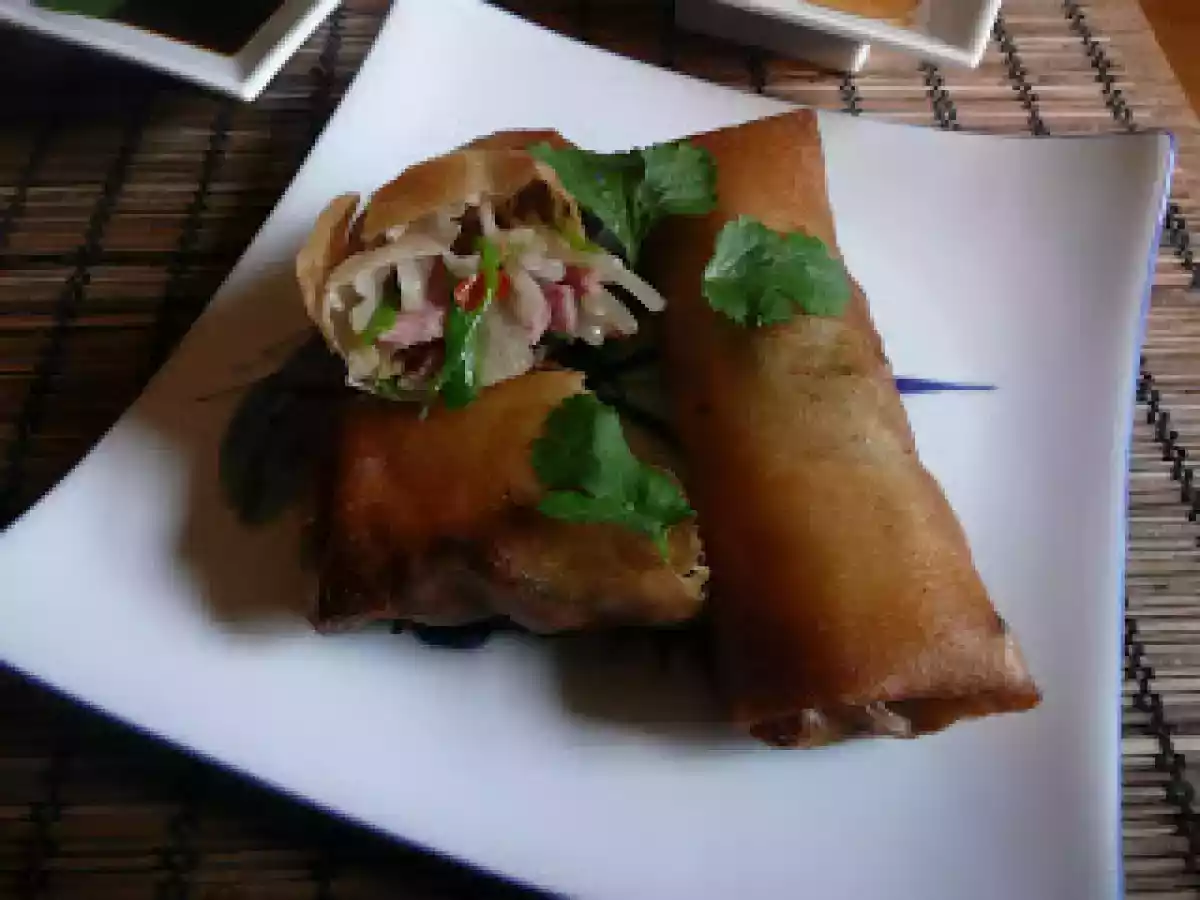 Fragrant spring rolls