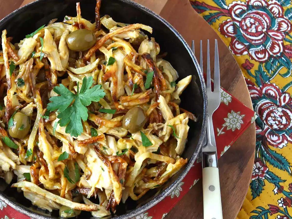 Frango à Brás: the perfect Portuguese dish for using up leftover chicken - photo 2