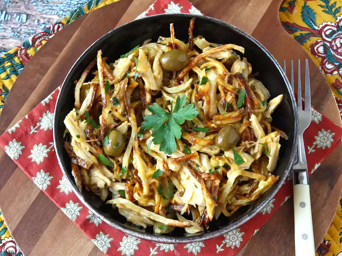 Frango à Brás: the perfect Portuguese dish for using up leftover chicken - photo 4