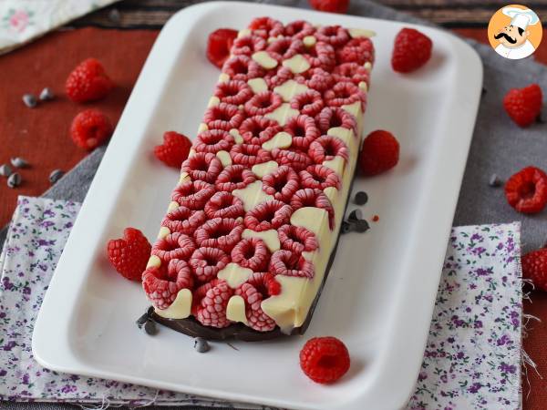 Franui-style chocolate bar with raspberries, white and dark chocolate! - photo 4