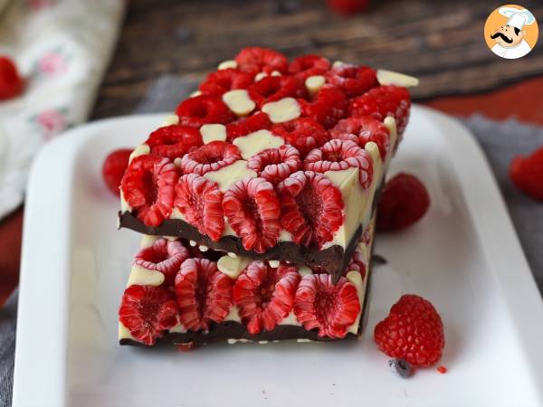 Franui-style chocolate bar with raspberries, white and dark chocolate! - photo 6