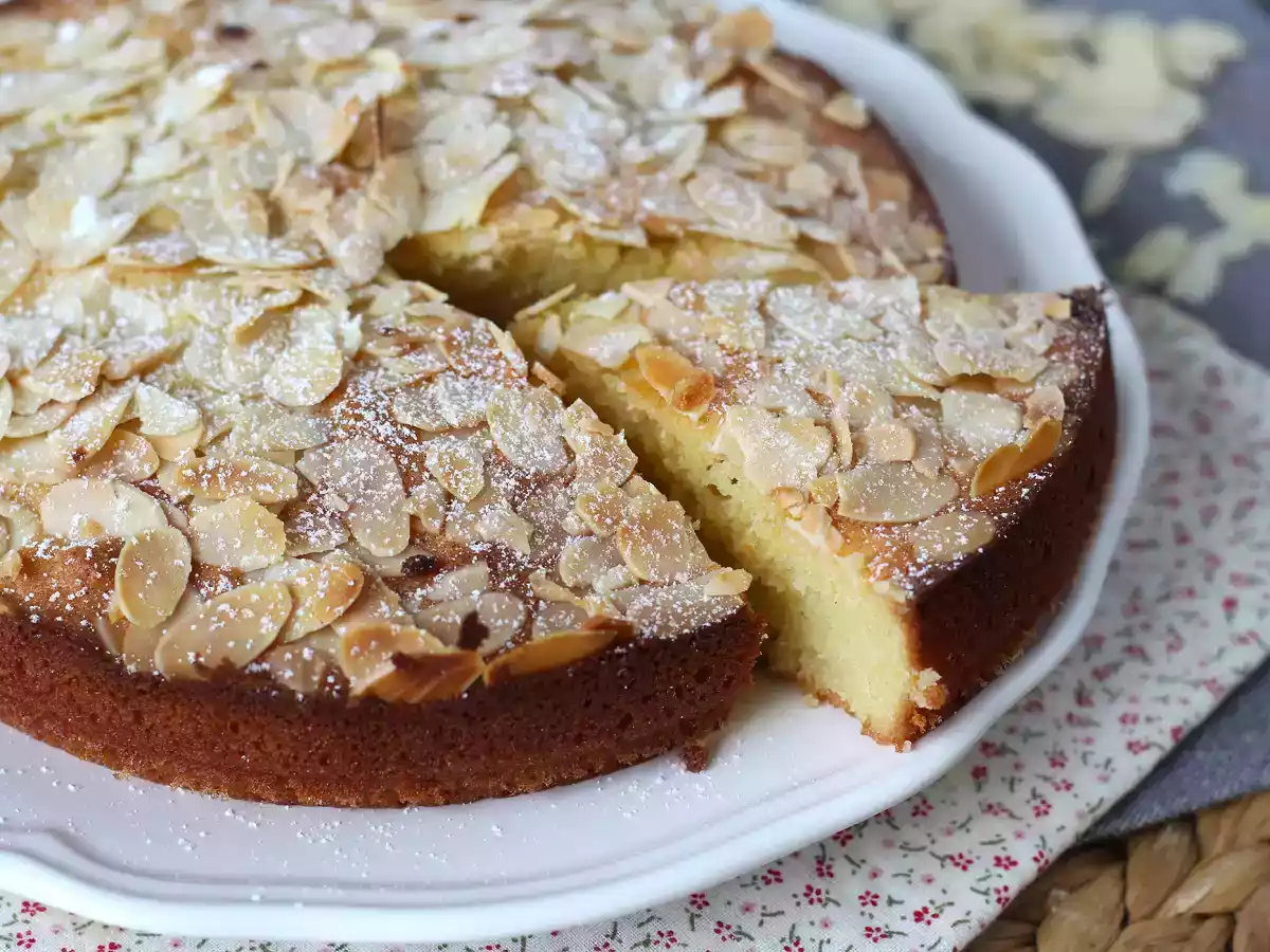 French amandier cake, the super soft almond cake - photo 5